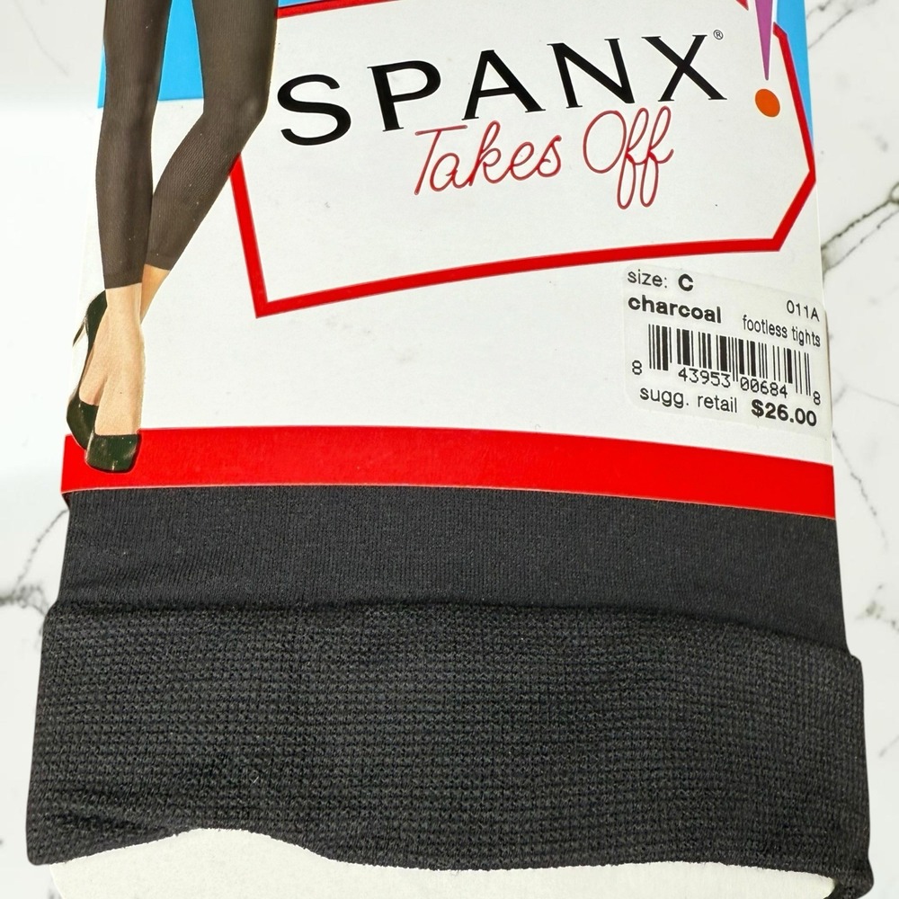 New Spanx Takes Off Size M/L (C) Footless Shaping Tights Tummy Control - Picture 2 of 4